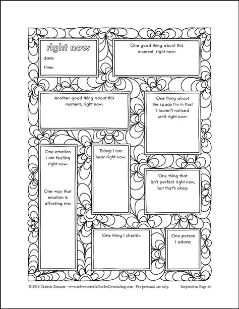 Journal Printable Pages