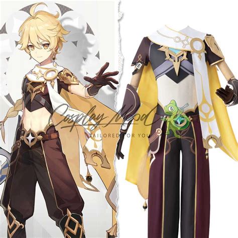 Genshin Impact Aether Cosplay Costume Cosplaymood