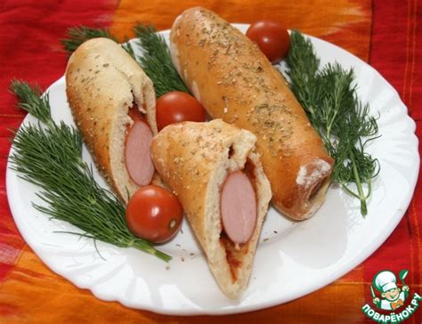 Сосиски в тесте по-итальянски – кулинарный рецепт