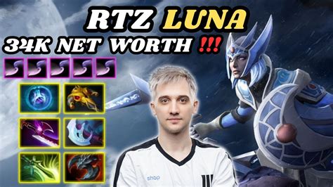 Rtz Luna Hard Carry Highlights E Xpm By Arteezy Dota