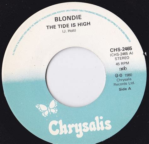 Blondie The Tide Is High