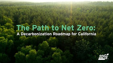 The Path To Net Zero A Decarbonization Roadmap For California Youtube