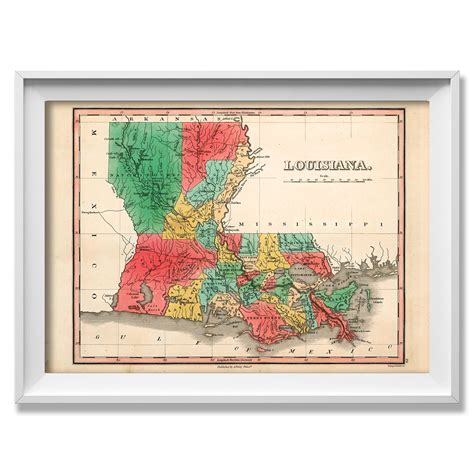 Louisiana Historic Map – Amazing Maps