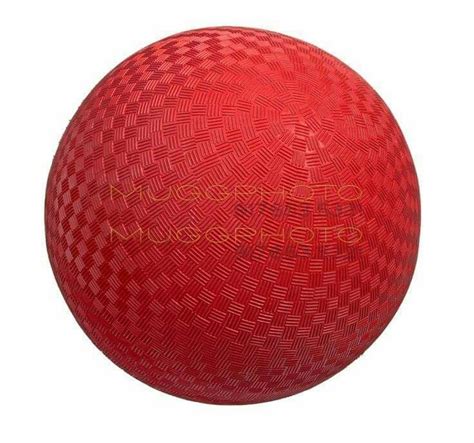 School Gym And Playground Activities A standard Rubber Ball Used for ...