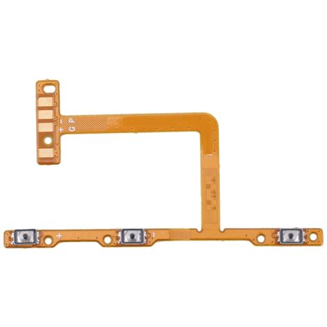 Power Button Flex Cable For Infinix Hot 10 On Off Flex PCB By Maxbhi