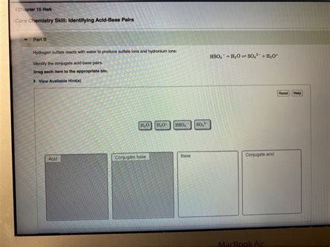 Solved Cnte 10 Hwk Core Chemistry Skill Identifying Chegg