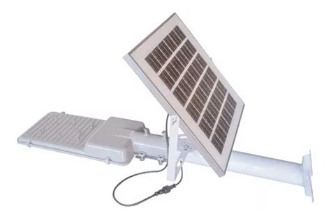 Suburbana Alumbrado Publico Led 200w Panel Solar Luz Blanca