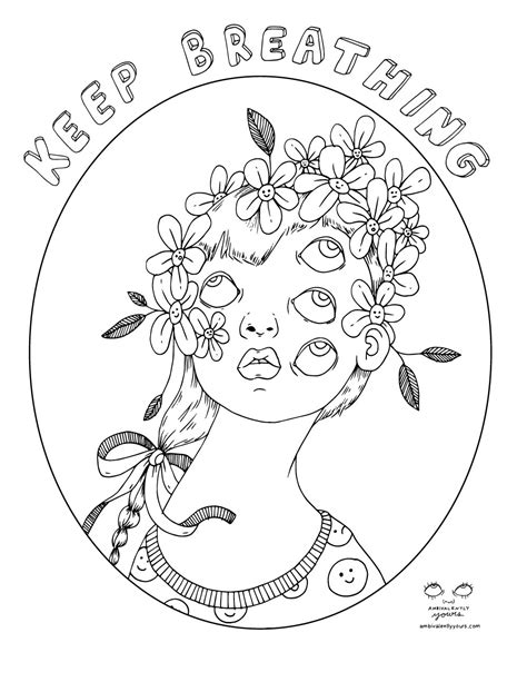 Coloring Pages For Anxiety Coloring Pages