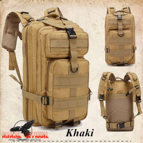 Jual Tas Ransel Libanon Pria Cream Khaki Kapasitas L Jumbo Shopee