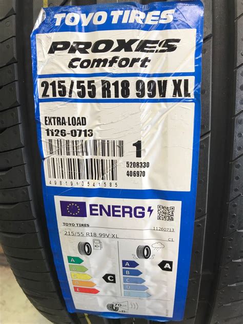 X Toyo Proxes Comfort Amazing Ca Rated Quality Tyres