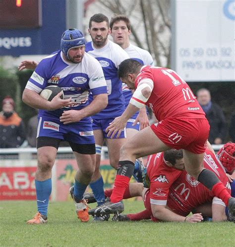 Rugby F D Rale Face Langon Anglet Joue Se Faire Peur