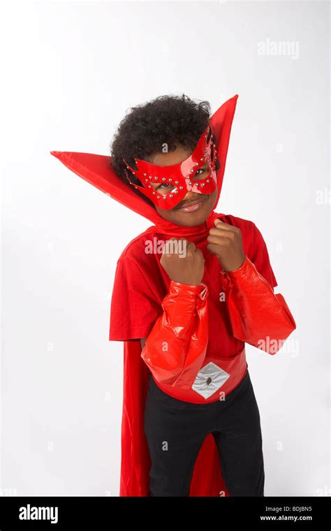 Boy Dressed in Costume Stock Photo - Alamy