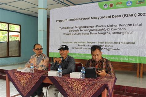 Program Pemberdayaan Masyarakat Desa P2md 2022 Bersama Kkn Uad