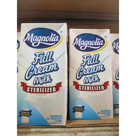 Magnolia Full Cream Milk 1 Liter 3 Off Shopee Philippines