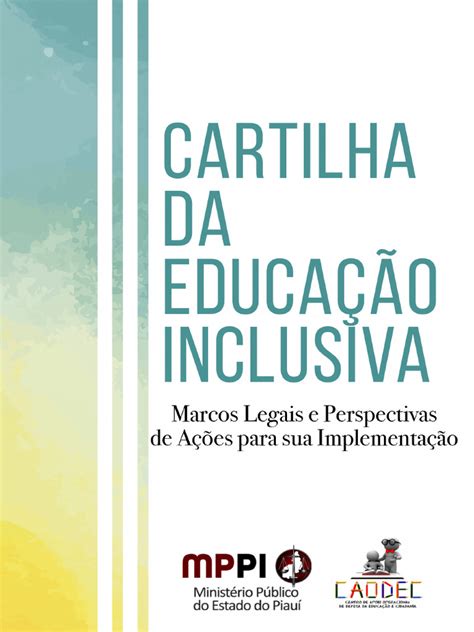 Cartilha Da Educacao Inclusiva Caodec Pdf