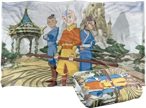 Amazon Avatar The Last Airbender Blanket 36 X58 Cast Of