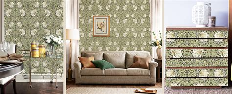 Haokhome Vintage Floral Wallpaper Peel And Stick Botanical Sage