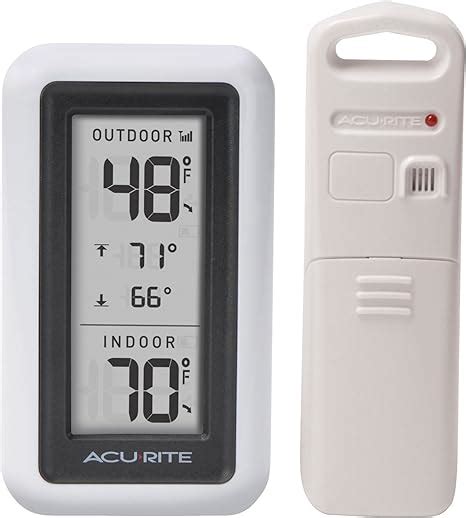 Amazon AcuRite Digital Thermometer With Indoor Outdoor