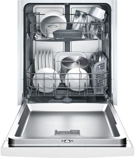 Bosch She Ar Uc Inch Full Console Built In Dishwasher With Place