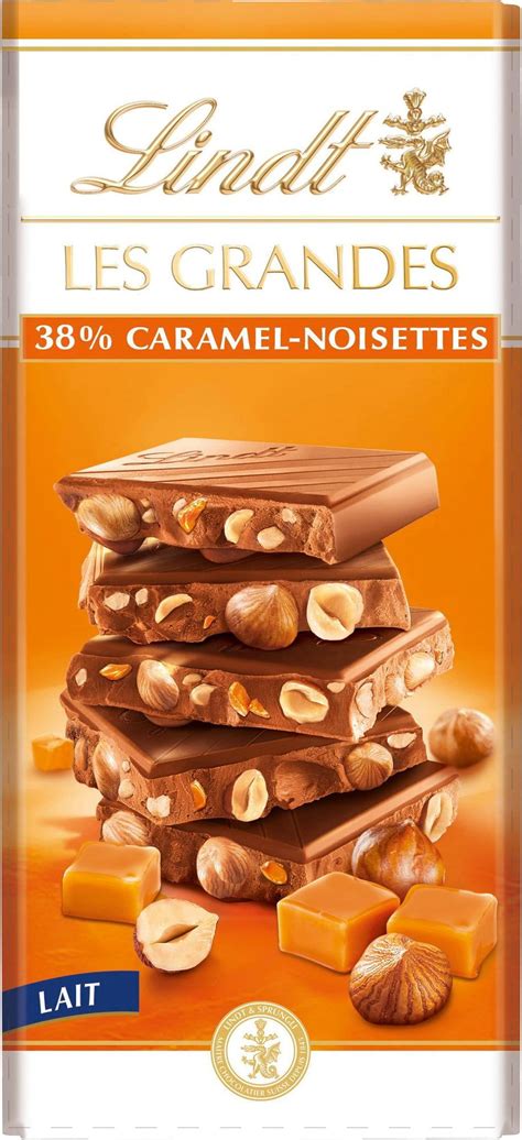 Lindt Tabliczka Les Grandes Caramel Noisette 150 G Piccantino Sklep