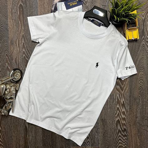 Футболка Polo Ralph Lauren, размер 52, цвет белый, Хлопок - купить по ...
