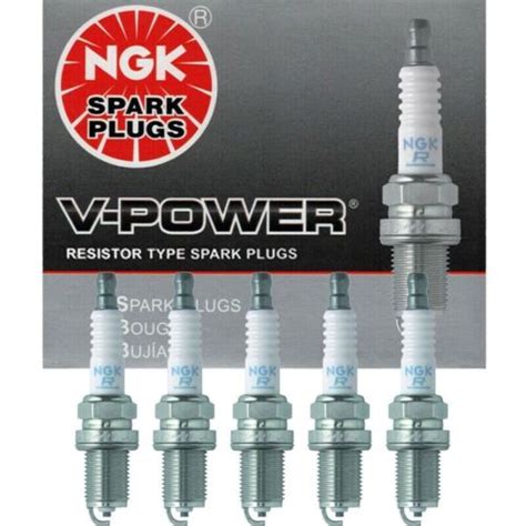 Genuine Ngk V Power Spark Plugs Bkr E Set Of Ebay