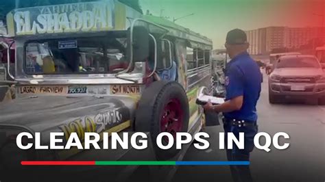 MMDA Clearing Ops In Quezon City ABS CBN News YouTube