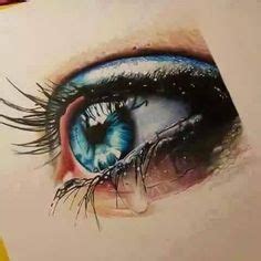 Crying Eyes Painting at PaintingValley.com | Explore collection of ...