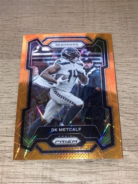 Dk Metcalf Nfl Prizm Orange Lazer Seahawks De Seattle Eur