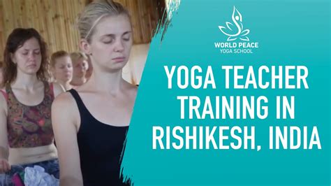 Yoga Teacher Training In Rishikesh India Youtube