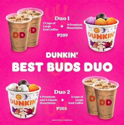 Dunkin Donuts Philippines Menu Prices 2024