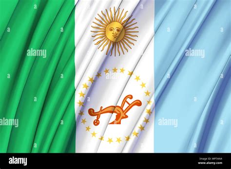 Chaco Banderas Ondeantes Ilustraci N Regiones De Argentina Perfecto