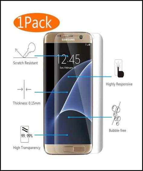 Best Samsung Galaxy S7 Edge Screen Protectors