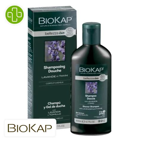 Biokap Bellezza Bio Shampooing Gel Douche Ml Maroc Parachezvous Ma