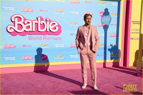 Ryan Gosling, Michael Cera & Scott Evans All Wear Pink Suits To 'Barbie' Premiere in LA: Photo ...