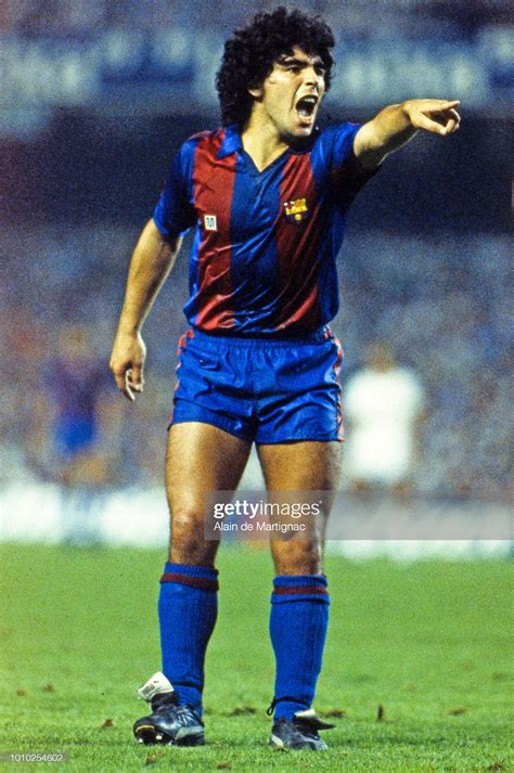 Diego Maradona Match Worn F.C Barcelona Shirt 1982 - 1983 Season ...