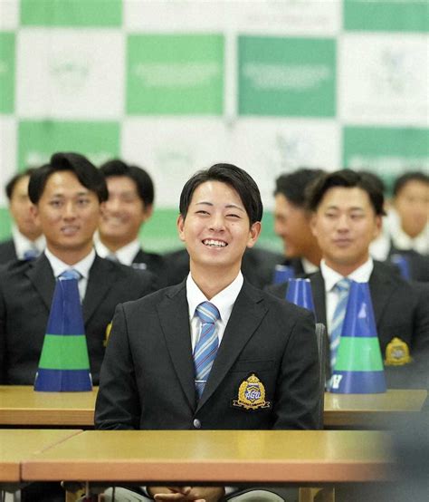 【ドラフト会議】阪神ドラフト1位の青学大・下村「兵庫県西宮市出身なので関西魂で頑張ります」 ライブドアニュース