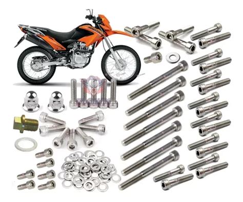 Clown Allen Inox Kit Parafusos Motor Bros Nxr125 2013 15 B2i