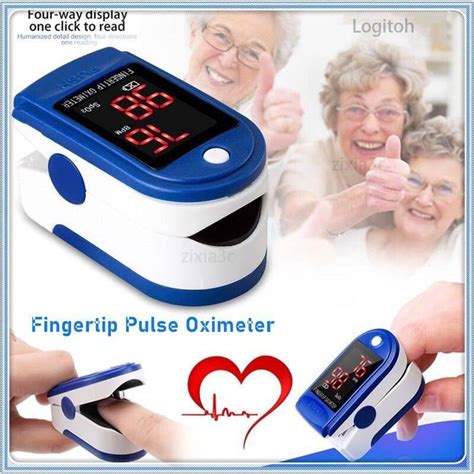 Portable Finger Oximeter Fingertip Pulsoximeter Medical Equipment With