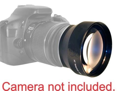 22 Telephoto Lens For Canon Rebel T3 T3i T5i T4i 1100d Hd Optical