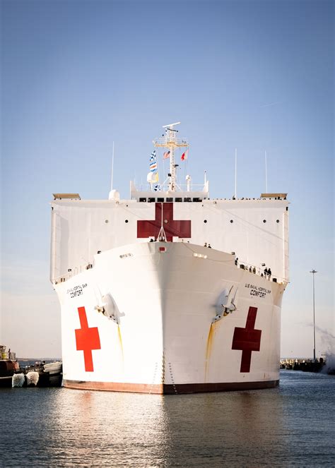 Dvids News Usns Comforts Civil Service Mariners Sail The Hospital