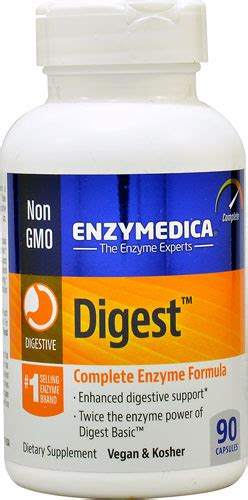 Enzymedica Digest™ Complete Enzyme Formula -- 90 Capsules - Vitacost