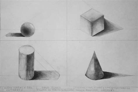 Figuras en tercera dimensión Figuras geometricas con volumen Dibujos