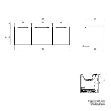 Roper Rhodes Frame 1200mm White Wall Mounted Unit And Basin Sanctuary