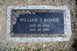 William Joseph Billy Joe Board 1932 2001 Homenaje De Find A Grave