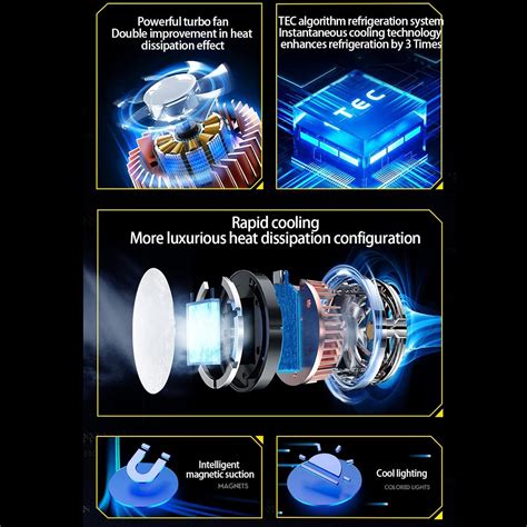 Enfriador Magn Tico Para Tel Fono Radiador M Vil Semiconductor Para