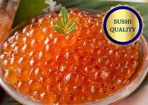 King Salmon Caviar Ikura Salmon Roe Lummi Island Wild