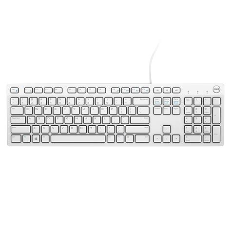 Dell Kb Wired Multimedia Keyboard White Adme Msy Au