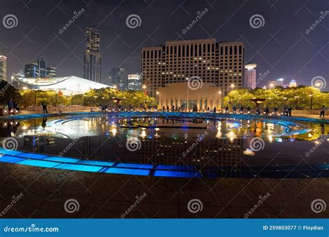 Shanghai People`s Square at Night Editorial Photography - Image of grand, municipal: 259803077