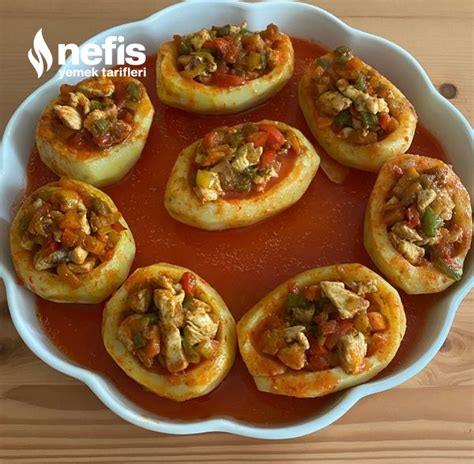 Nefis lezzetiyle Tavuklu Patates Karnıyarık Nefis Yemek Tarifleri